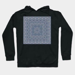 Bright square arabic ornate pattern Hoodie